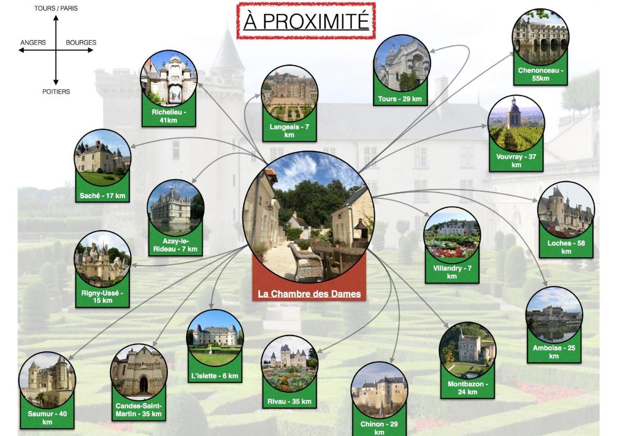 La Chambre Des Dames Vallères Eksteriør bilde